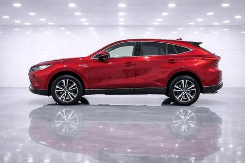 Red 2021 Toyota Venza LE