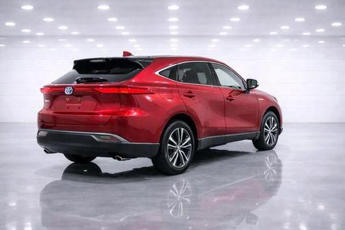 Red 2021 Toyota Venza LE