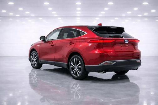 Red 2021 Toyota Venza LE