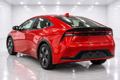 Red 2025 Toyota Prius LE