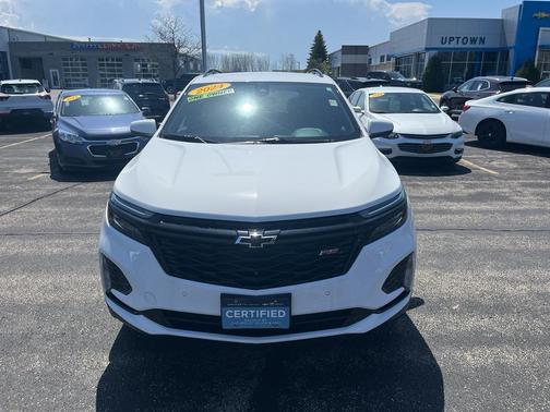 Summit White 2024 Chevrolet Equinox AWD RS