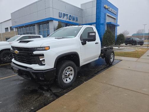 Summit White 2024 Chevrolet Silverado 3500 WT