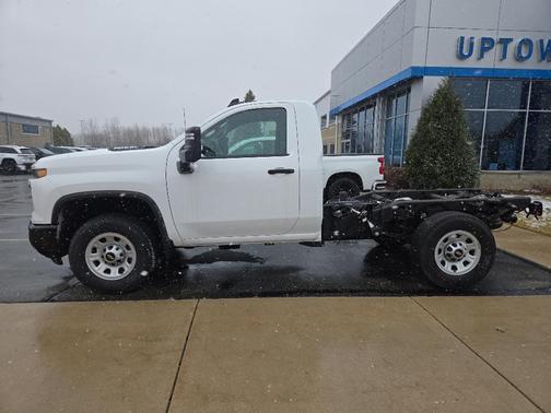 Summit White 2024 Chevrolet Silverado 3500 WT