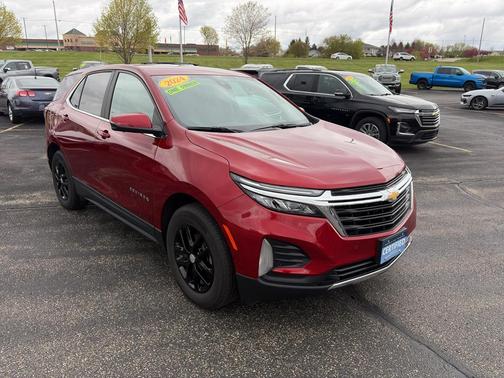 Radiant Red Tintcoat 2024 Chevrolet Equinox 1LT