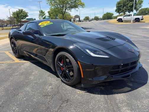 Black Clearcoat 2016 Chevrolet Corvette Stingray