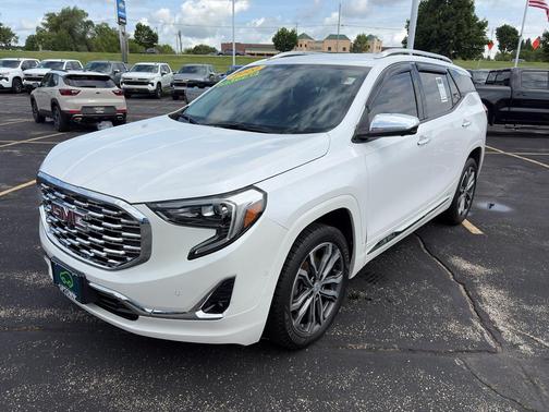 White Frost Tricoat 2020 GMC Terrain Denali