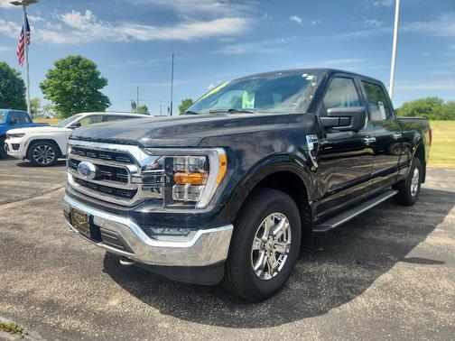 Agate Black Metallic 2021 Ford F-150 XLT