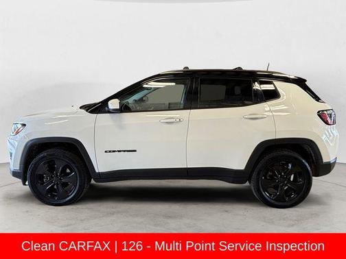White Clearcoat 2021 Jeep Compass Latitude