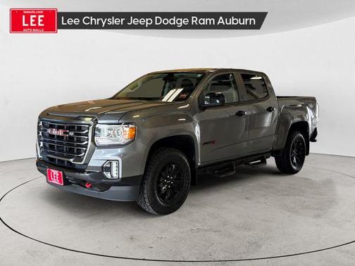 Satin Steel Metallic 2021 GMC Canyon AT4
