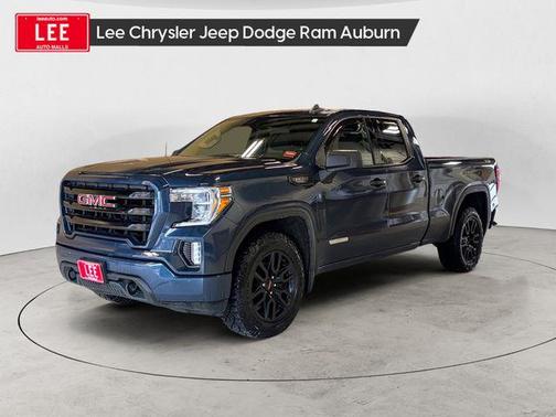 Pacific Blue Metallic 2021 GMC Sierra 1500 Elevation