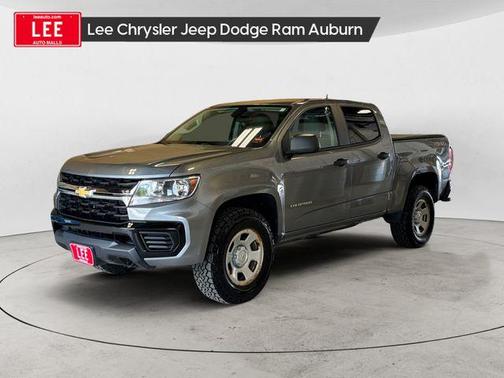 Satin Steel Metallic 2021 Chevrolet Colorado WT