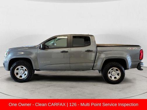 Satin Steel Metallic 2021 Chevrolet Colorado WT