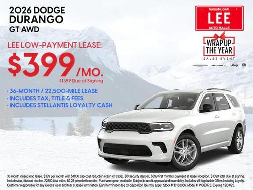 2026 Dodge Durango GT Premium HEMI V8 AWD