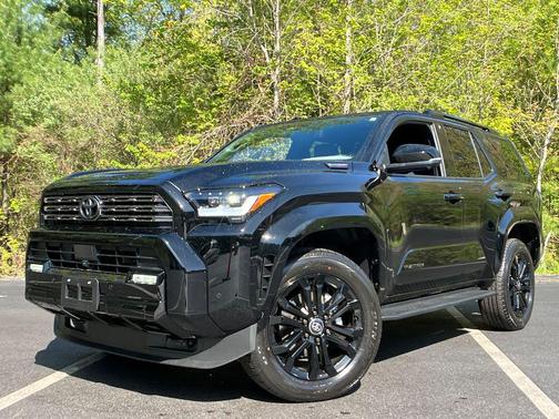 Black 2026 Toyota 4Runner Hybrid Platinum