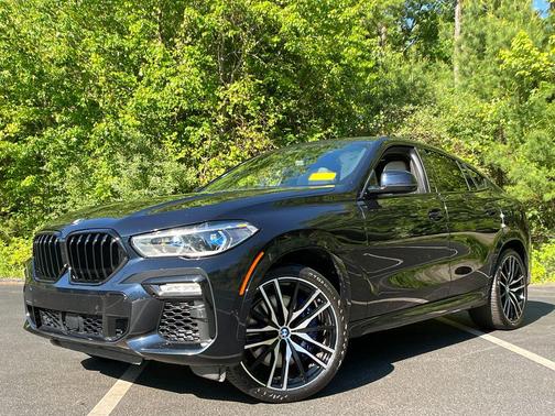 Carbon Black Metallic 2021 BMW X6 M50i
