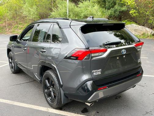 Magnetic Gray Metallic w/Midnight Black Roof 2020 Toyota RAV4 Hybrid SE