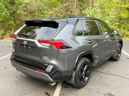 Magnetic Gray Metallic w/Midnight Black Roof 2020 Toyota RAV4 Hybrid SE