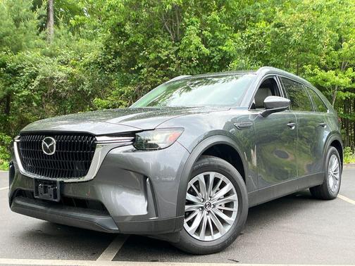 Machine Gray Metallic 2024 Mazda CX-90 3.3 Turbo Preferred