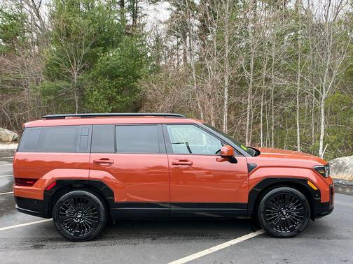 Terracotta Orange 2025 Hyundai SANTA FE Calligraphy