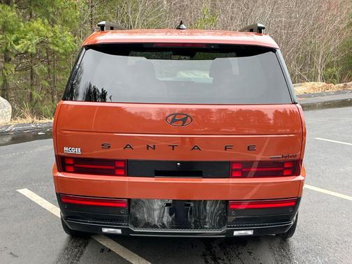 Terracotta Orange 2025 Hyundai SANTA FE Calligraphy