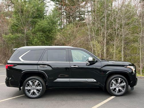 Midnight Black Metallic 2023 Toyota Sequoia Capstone