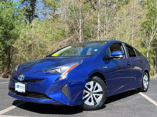Blue 2016 Toyota Prius Four