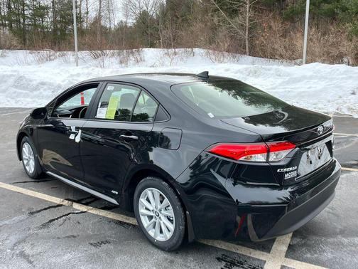 Midnight Black Metallic 2026 Toyota Corolla Hybrid LE