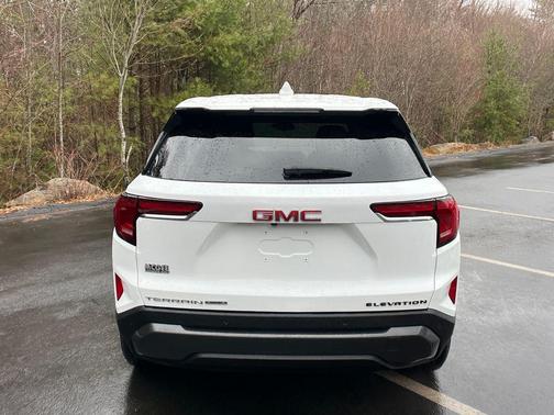 Summit White 2025 GMC Terrain AWD Elevation