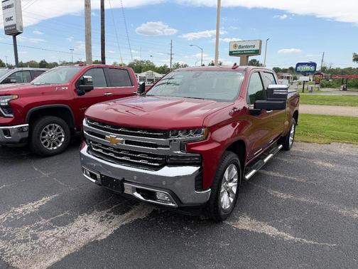 Maroon 2020 Chevrolet Silverado 1500 LTZ