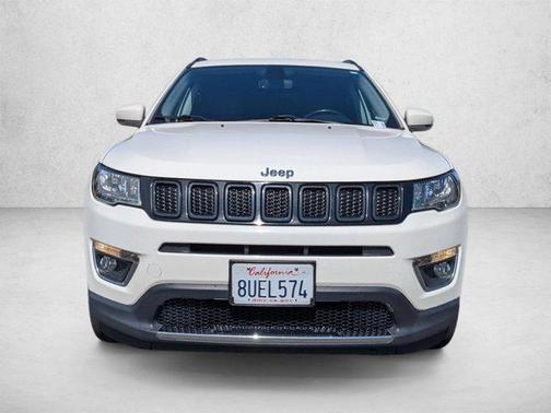 White Clearcoat 2019 Jeep Compass Limited