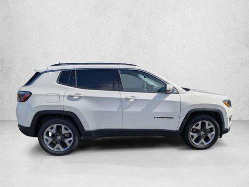 White Clearcoat 2019 Jeep Compass Limited