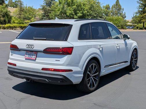 Carrara White 2023 Audi Q7 55 Prestige