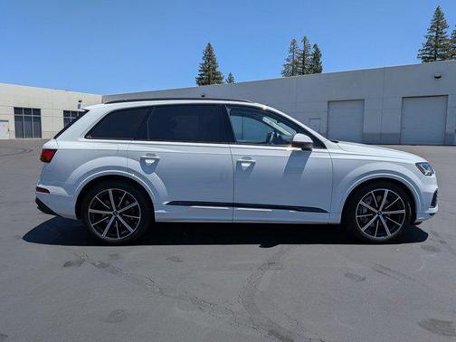 Carrara White 2023 Audi Q7 55 Prestige