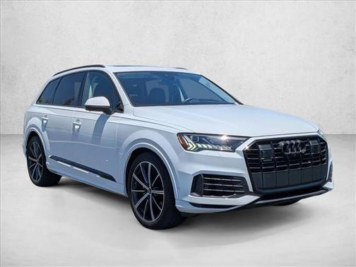 Carrara White 2023 Audi Q7 55 Prestige