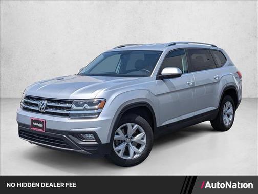 Silver 2019 Volkswagen Atlas 3.6L SE