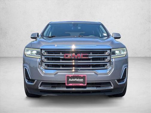 Satin Steel Metallic 2021 GMC Acadia FWD SLE