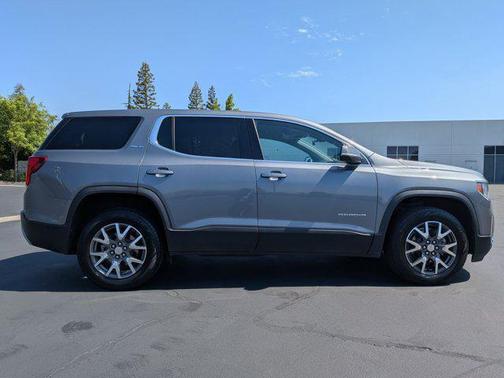 Satin Steel Metallic 2021 GMC Acadia FWD SLE