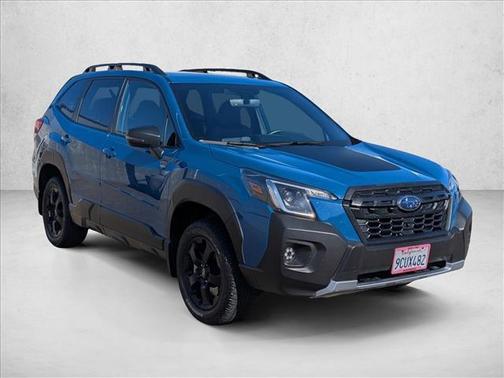 Geyser Blue 2022 Subaru Forester Wilderness