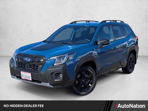 Geyser Blue 2022 Subaru Forester Wilderness