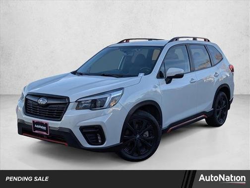 Crystal White Pearl 2021 Subaru Forester Sport