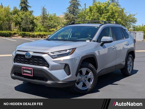 Silver Sky Metallic 2024 Toyota RAV4 Hybrid XLE