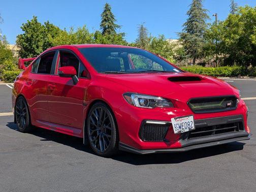 Pure Red 2019 Subaru WRX STI Base