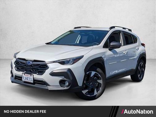 Crystal White Pearl 2024 Subaru Crosstrek Limited