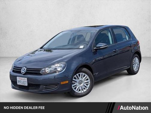 Blue Graphite Metallic 2013 Volkswagen Golf 2.5L