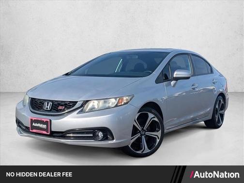 Alabaster Silver Metallic 2014 Honda Civic Si