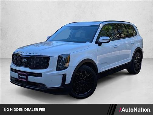 Glacial White Pearl 2021 Kia Telluride SX