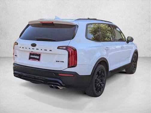 Glacial White Pearl 2021 Kia Telluride SX