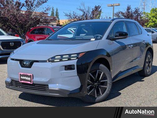 Harbor Mist Gray Pearl 2026 Subaru Solterra Premium