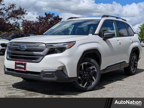 Crystal White Pearl 2026 Subaru Forester Limited