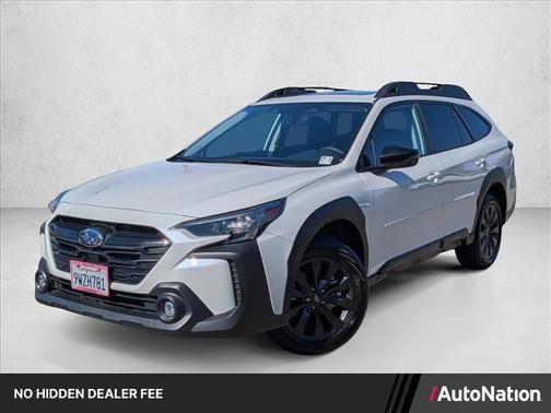 Crystal White Pearl 2025 Subaru Outback Onyx Edition XT